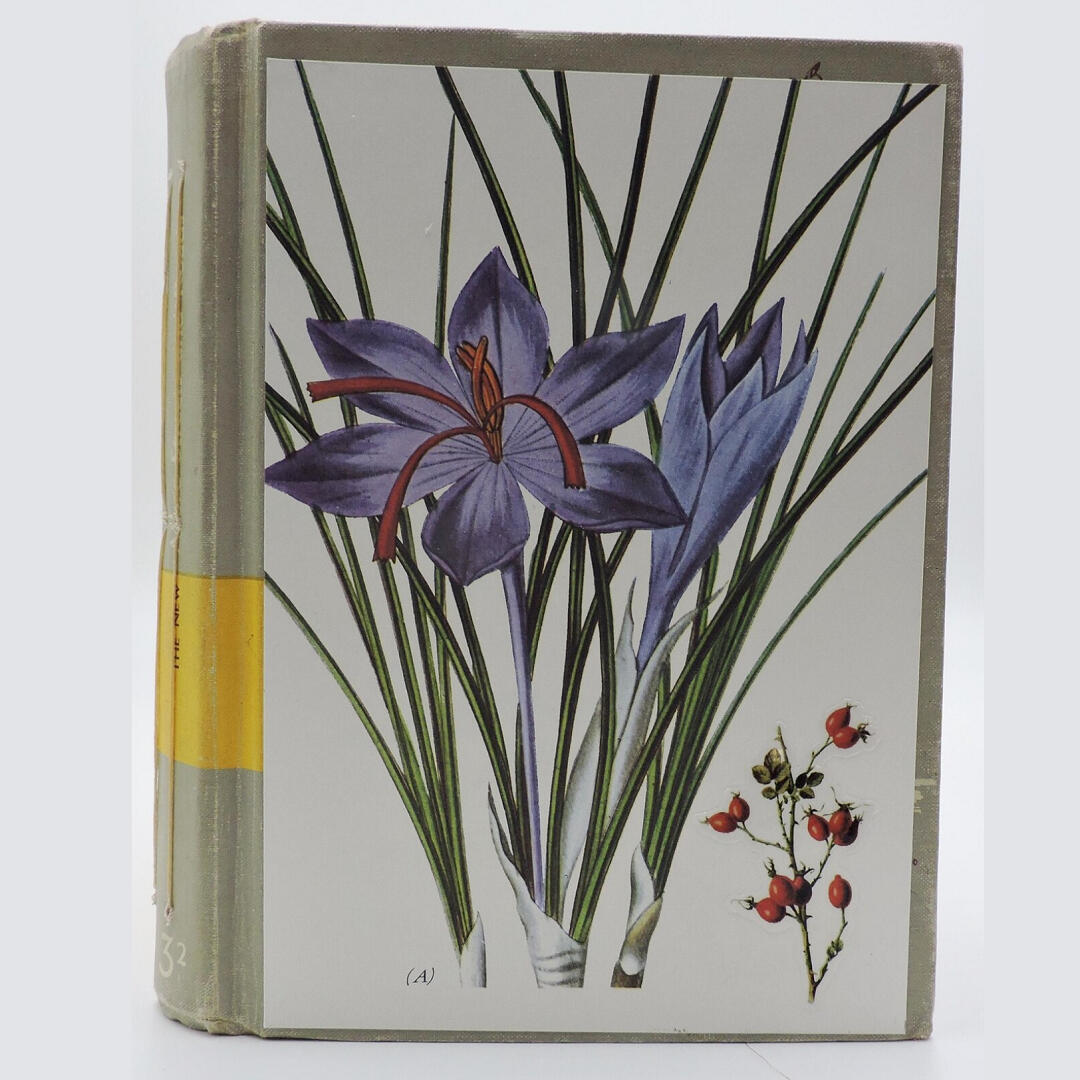 Purple Flowers Junk journal by Kelly Bees Place ETSY